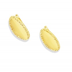 Arany Francia Kapcsos Fülbevaló AU 95191