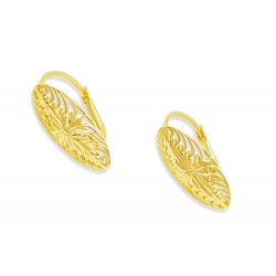 Arany Hagyományos Kapcsos Fülbevaló AU 95198