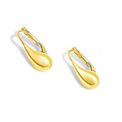 Arany Hagyományos Kapcsos Fülbevaló c