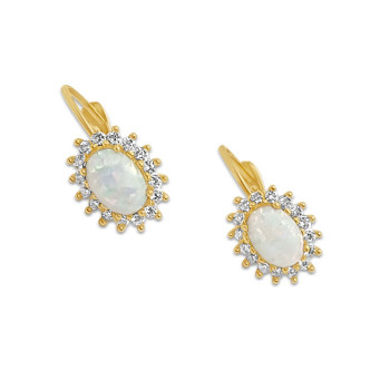 Arany Hagyományos Kapcsos Fülbevaló AU 92246