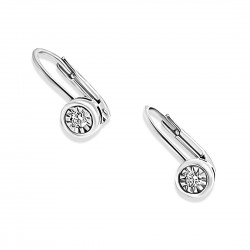 Fehérarany Brill Köves Fülbevaló AU 47689