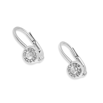 Fehérarany Hagyományos Kapcsos Fülbevaló AU 79504