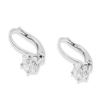 Fehérarany Hagyományos Kapcsos Fülbevaló AU 93349