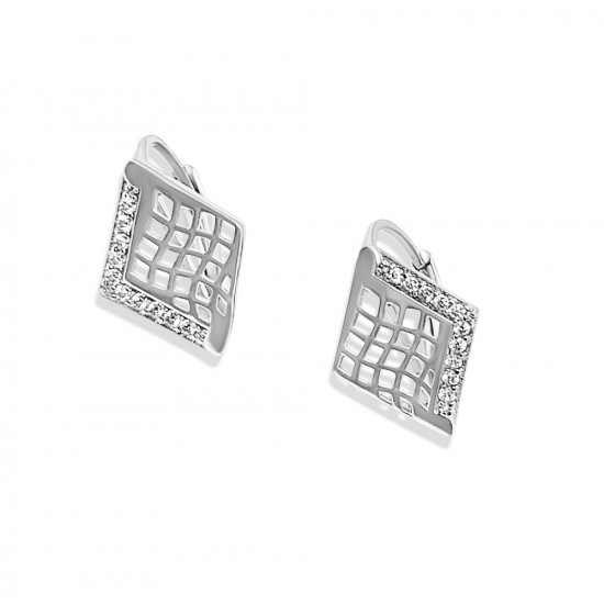 Fehérarany Hagyományos Kapcsos Fülbevaló AU 94495