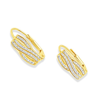 Arany Hagyományos Kapcsos Fülbevaló AU 79810