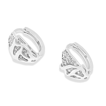 Fehérarany Karika Fülbevaló AU 82437