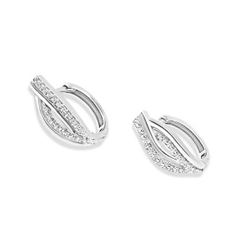 Fehérarany Karika Fülbevaló AU 83049