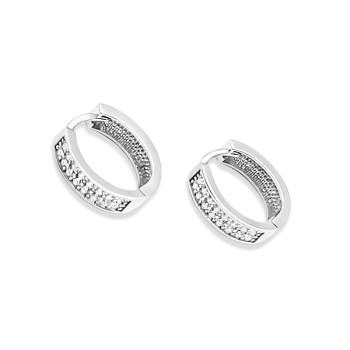 Fehérarany Karika Fülbevaló AU 83127