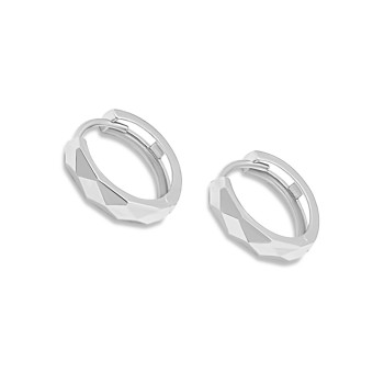 Fehérarany Karika Fülbevaló AU 93380