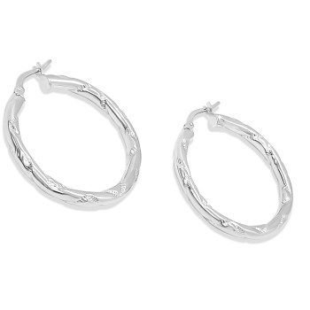 Fehérarany Karika Fülbevaló AU 93439