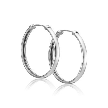 Fehérarany Karika Fülbevaló AU 93507