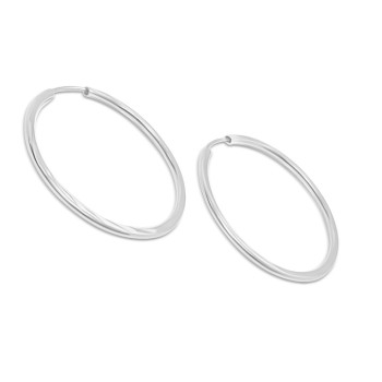 Fehérarany Karika Fülbevaló AU 93515