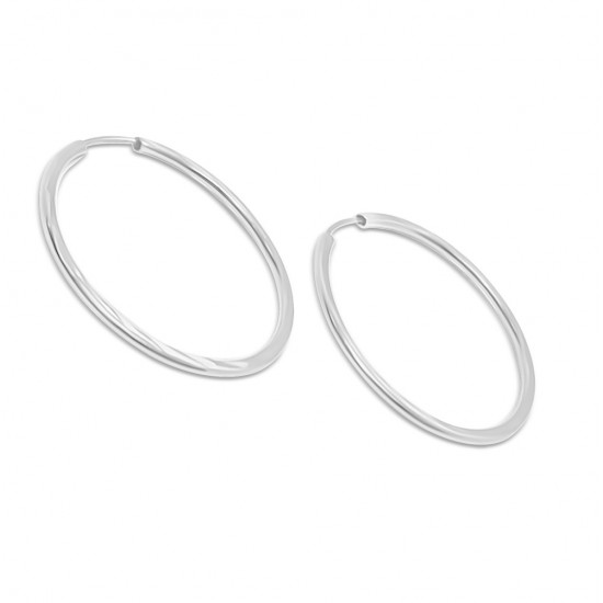 Fehérarany Karika Fülbevaló AU 93515