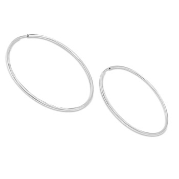 Fehérarany Karika Fülbevaló AU 93516