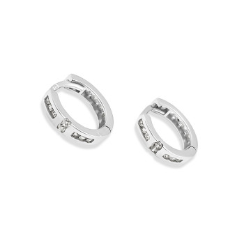 Fehérarany Karika Fülbevaló AU 95929