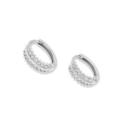 Fehérarany Karika Fülbevaló AU 95930