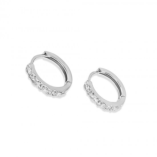 Fehérarany Karika Fülbevaló AU 95986