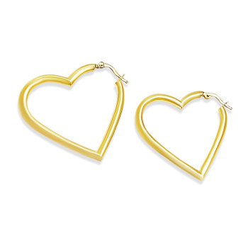 Arany Szív Fülbevaló AU 95317