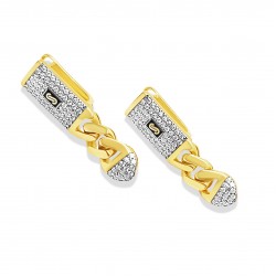 Arany Lógós Fülbevaló AU 96379