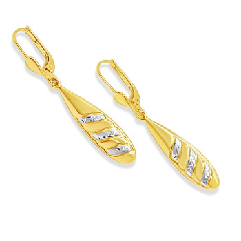 Arany Lógós Fülbevaló AU 78554