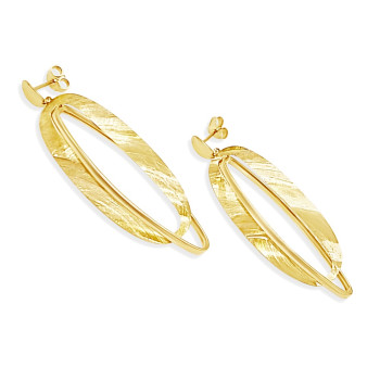 Arany Lógós Fülbevaló AU 90950