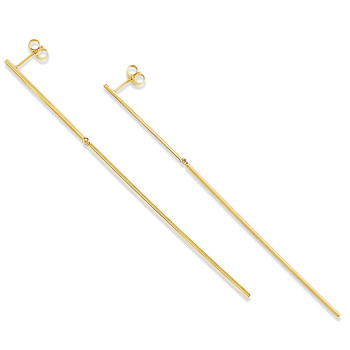 Arany Lógós Fülbevaló AU 91007