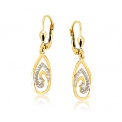 Arany Lógós Fülbevaló AU 91246