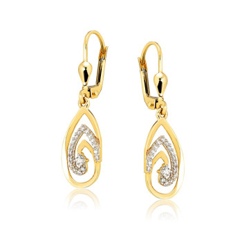 Arany Lógós Fülbevaló AU 91246