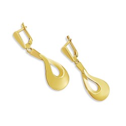 Arany Lógós Fülbevaló AU 94722