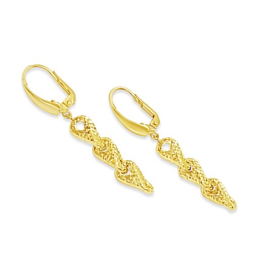 Arany Lógós Fülbevaló AU 95519 Arany Lógós Fülbevaló AU 95519