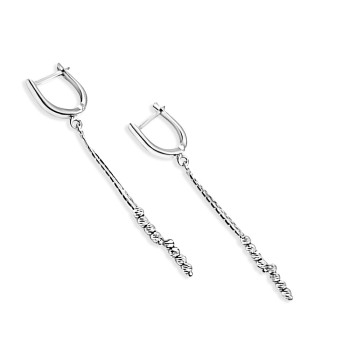 Fehérarany Lógós Fülbevaló AU 82438