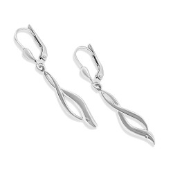 Fehérarany Lógós Fülbevaló AU 95469 Fehérarany Lógós Fülbevaló AU 95469