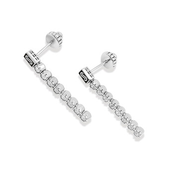 Fehérarany Lógós Fülbevaló AU 96383