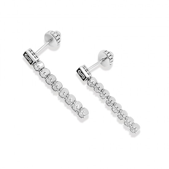 Fehérarany Lógós Fülbevaló AU 96383