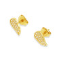 Arany Angyalszárny Stekkeres Fülbevaló AU 67607