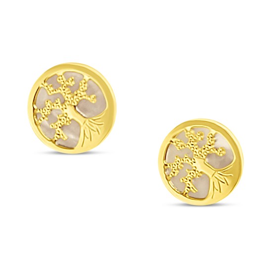 Arany Életfás Stekkeres Fülbevaló PP 83934