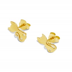 Arany Cica Stekkeres Fülbevaló AU 91096