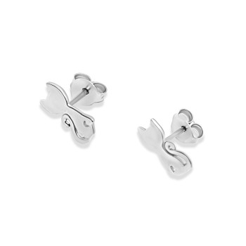 Fehérarany Cica Stekkeres Fülbevaló AU 93710