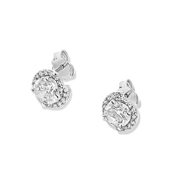 Fehérarany Stekkeres Fülbevaló AU 96168