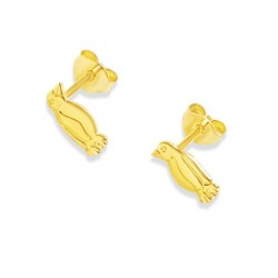 Arany Pingvin Stekkeres Fülbevaló AU 95455