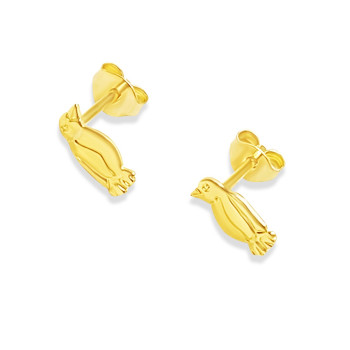 Arany Pingvin Stekkeres Fülbevaló AU 95455