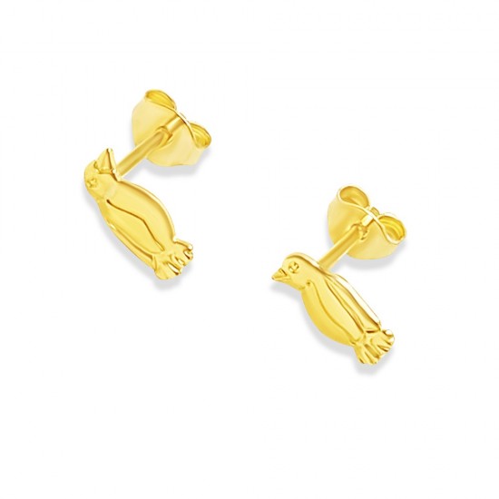 Arany Pingvin Stekkeres Fülbevaló AU 95455