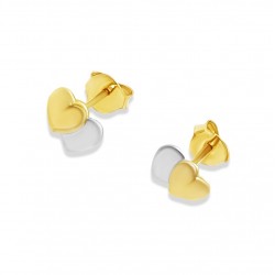 Arany Szív Stekkeres Fülbevaló AU 96411