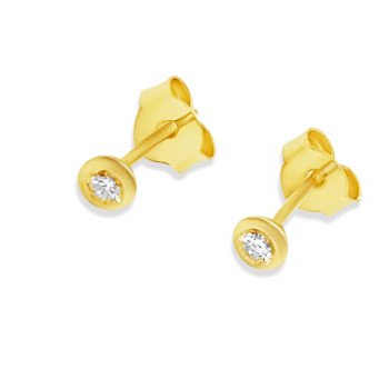 Arany Brill Köves Fülbevaló AU 81572