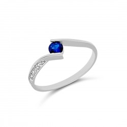 Fehérarany Gyűrű (méret:50) AU 89261