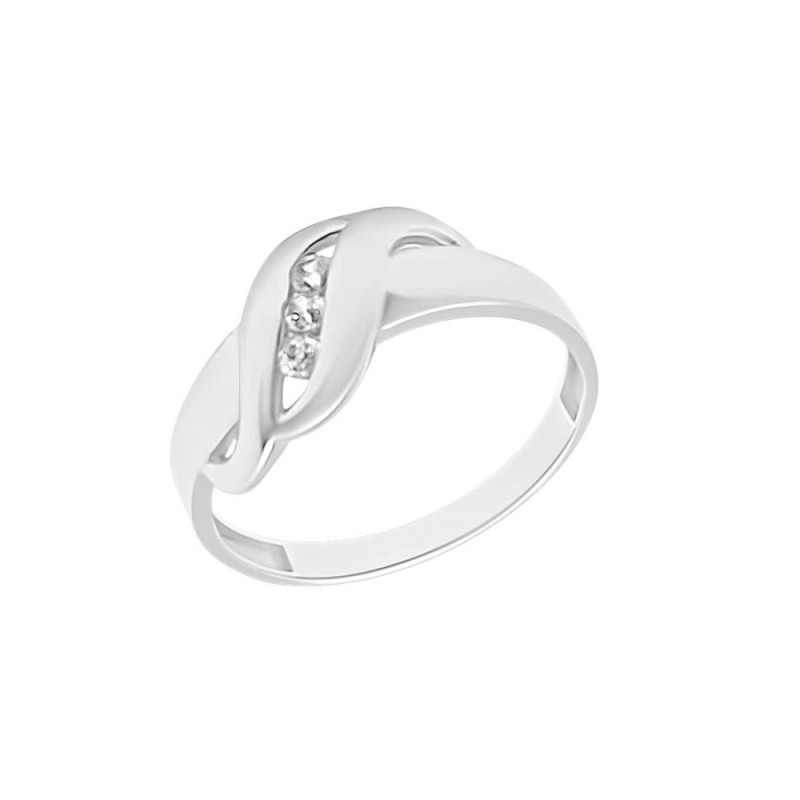 Fehérarany Gyűrű (méret:60) SC 79644