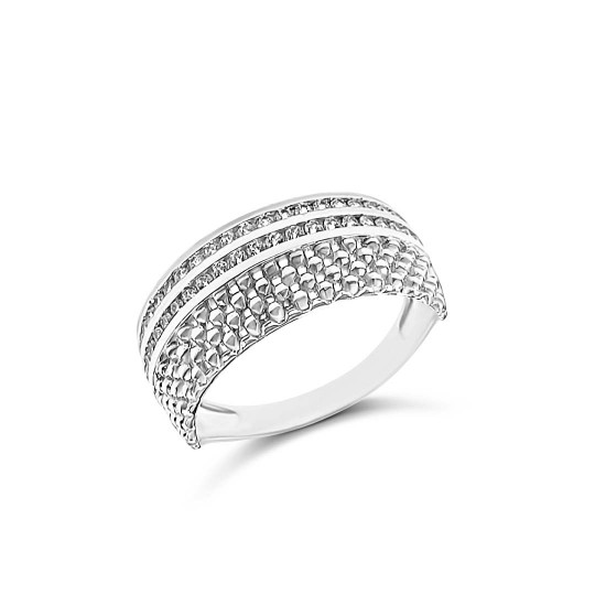 Fehérarany Gyűrű (méret:54) SG 60511