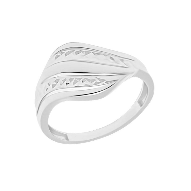 Fehérarany Gyűrű (méret:61) SG 82487