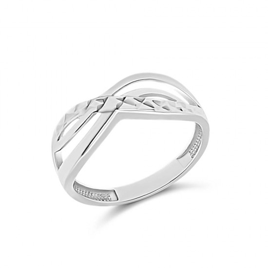 Fehérarany Gyűrű (méret:52) SG 83348