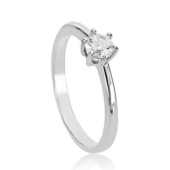 Fehérarany Gyűrű (méret:56) AU 93094